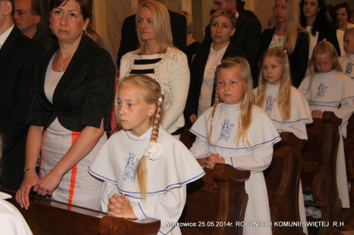 I Rocznica Komunii Świętej w Markowicach