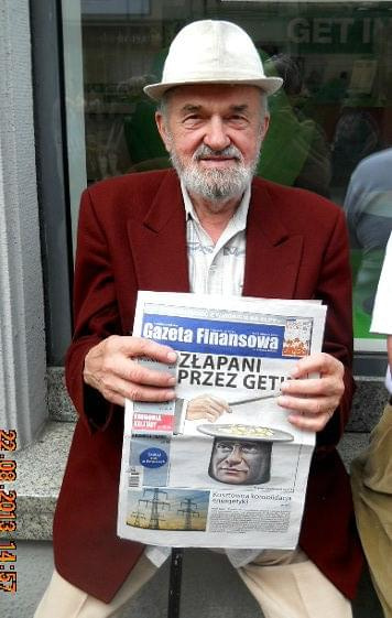 Kazimierz Świtoń - legenda antykomunistycznej opozycji - studiuje wymigiwanie się zarządu Getin Banku, opublikowane na łamach Gazety Finansowej #GazetaFinansowa #KazimierzŚwitoń