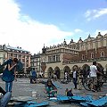 dziś na krakowskim rynku trwała produkcja skrzydeł motyli :)