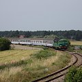 29-06-2014 Kolonia Góry: SU46-041 z pociągiem TLK 83104/5 Solina