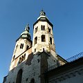 wieże Kościoła św. Andrzeja w Krakowie