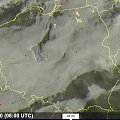 Zdjęcie sat. Polski z godz. 08:00 w dniu 7 X 2013