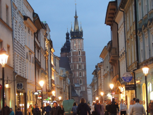 Kraków wieczorem