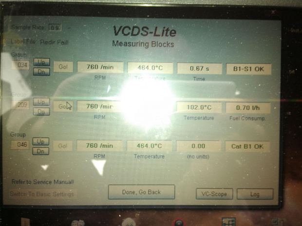 VCDS test katalizatora i starzenia sondy lambda #VAGVCDSCATALIZATORSondaLambda