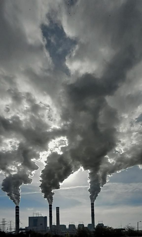 Więcej czadu!... #dym #elektrownia #Konin