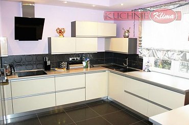 Kuchnia Nowoczesna w wykonaniu Kuchnie Klima Rybnik #kuchnie #kuchenne #Meble #nowoczesne #kuchnia #NaWymiar #tanio #cena #niska #Rybnik