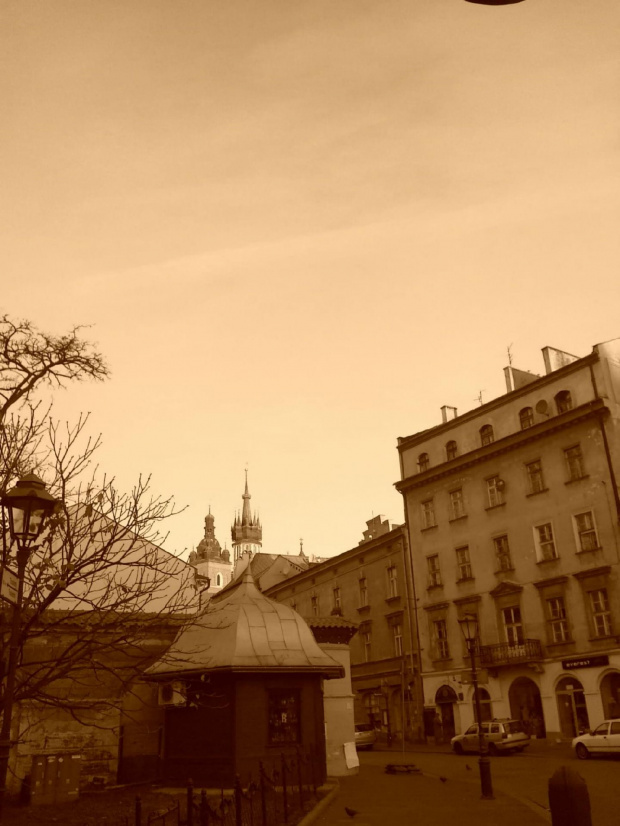 rzut okiem na centrum spod Poczty Głównej