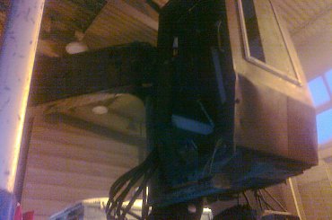 kabina #DoDrewnaDoLasu #kabina #loglift #scania