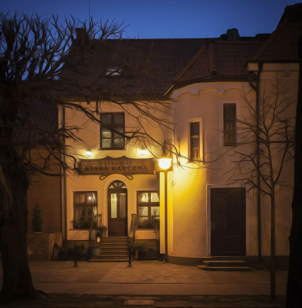 Oliwa nocą #GdańskOliwa #MiastoNocą #nocne #Oliwa #światła
