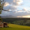 Rzut oka na Tatry.